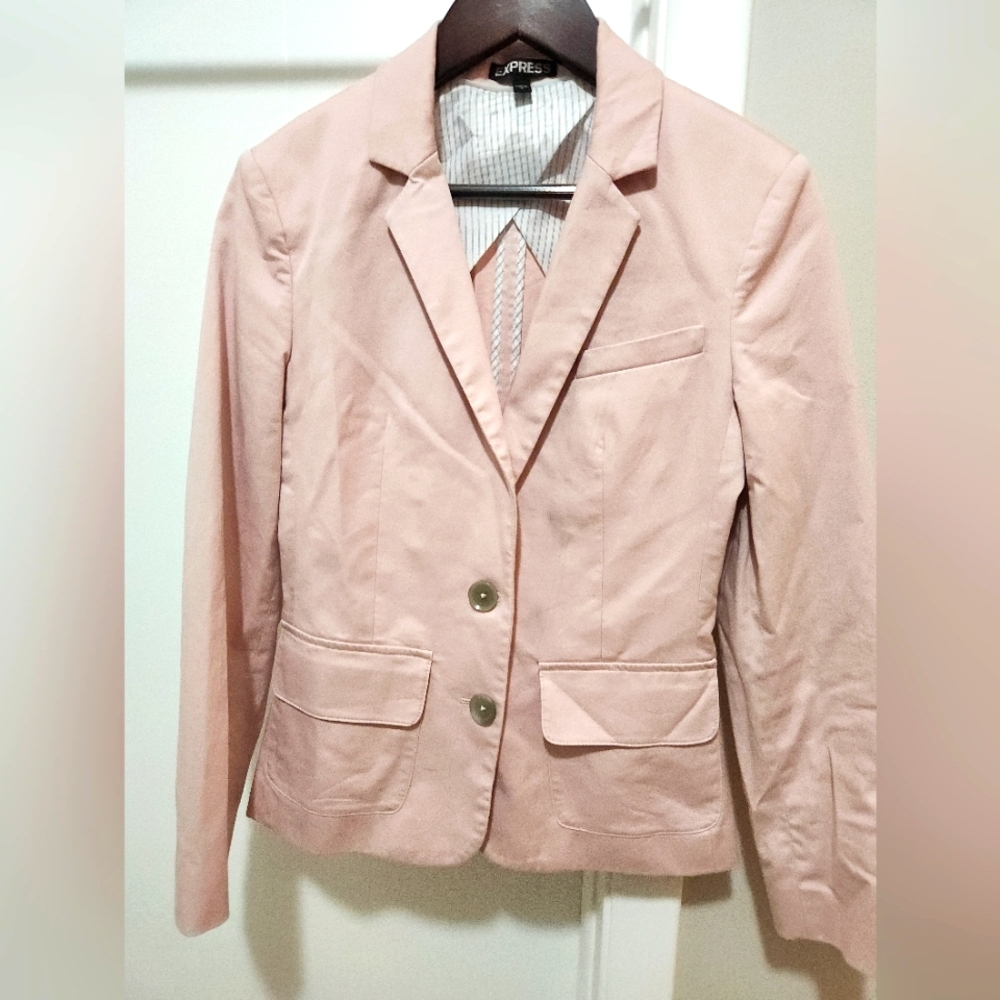 Express Women's Blush Pink Blazer